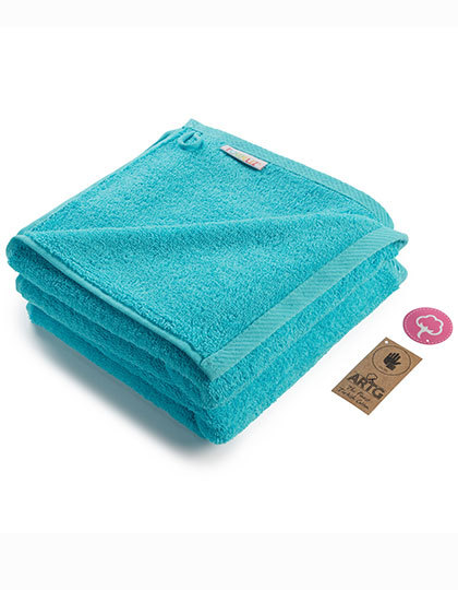 ARTG - Fashion Hand Towel - Aqua Blue