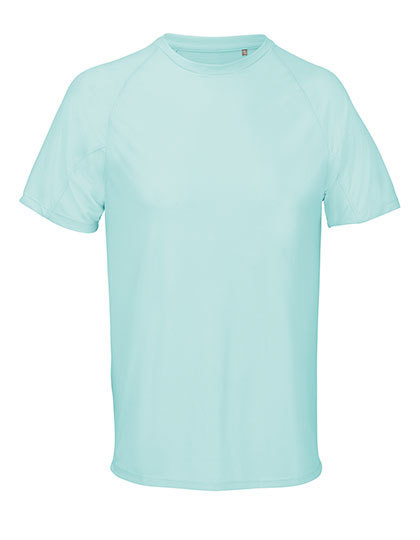 SOL´S - Men´s Raglan Sleeve T-Shirt Vortex - Arctic Blue