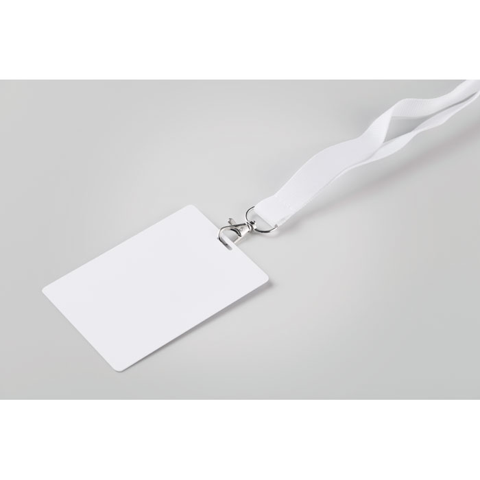 BADLARGE - Lanyard-Ausweis 120 x 80 mm