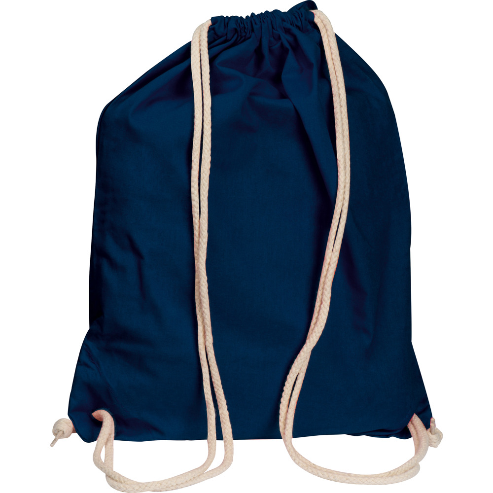 Baumwollgymbag Carlsbad - Dunkelblau