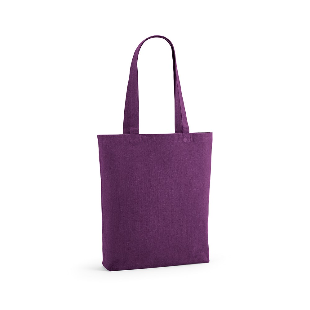 Annapurne Einkaufstasche recy.Baumwolle (180 g/m²). Mit Bodenfalte - Purpur