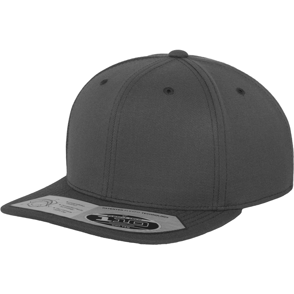 110 Fitted Snapback - darkgrey