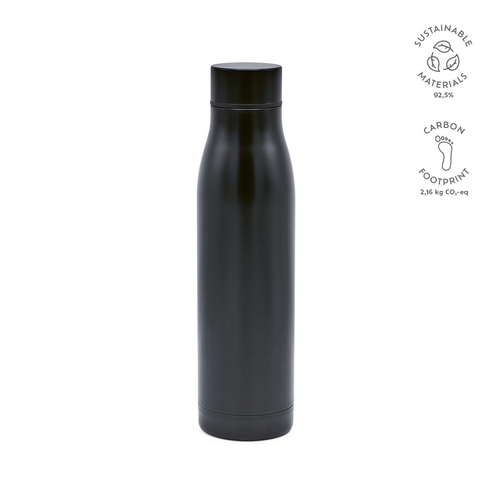Acuara Trinkflasche aus recy.Edelstahl, 630 ml. Doppelwandig