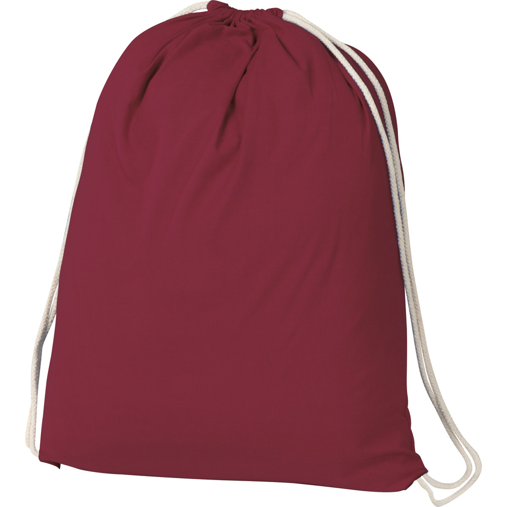 Baumwollgymbag Budapest - burgund