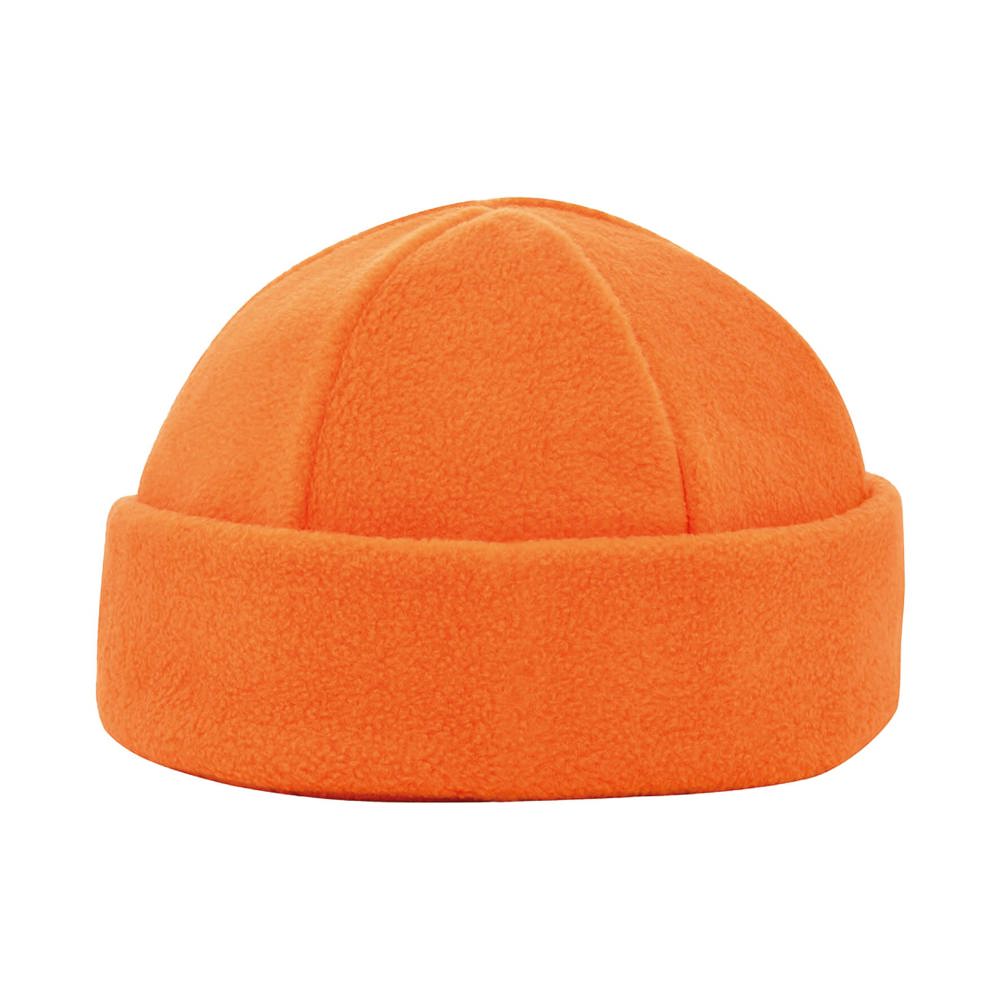 6 Panele Fleece Wintermütze - Orange (PMS 165c) / Orange