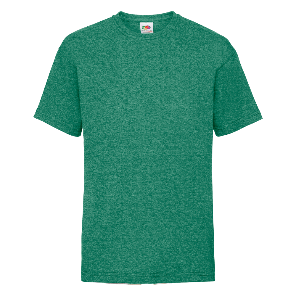 610330 - Kids Valueweight T-Shirt - retro grün meliert