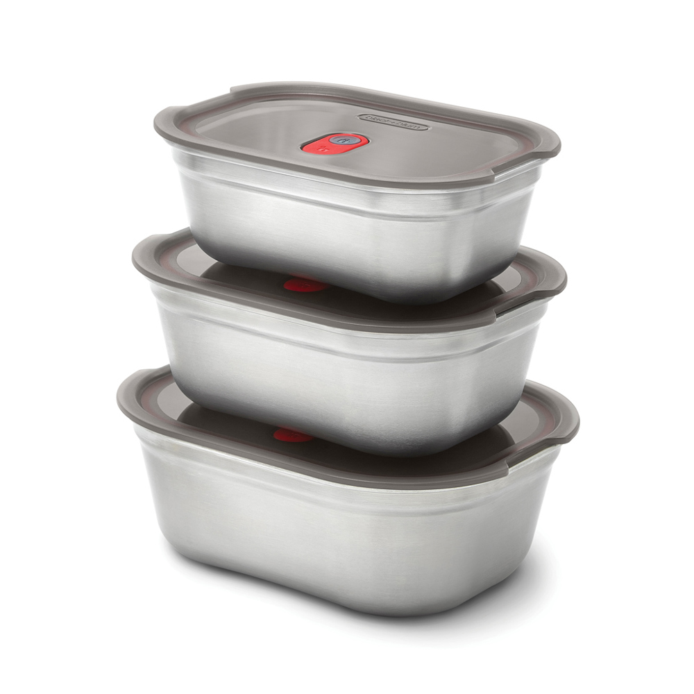 Black+Blum 3-tlg. Mealprep Box Set - klein, medium, groß