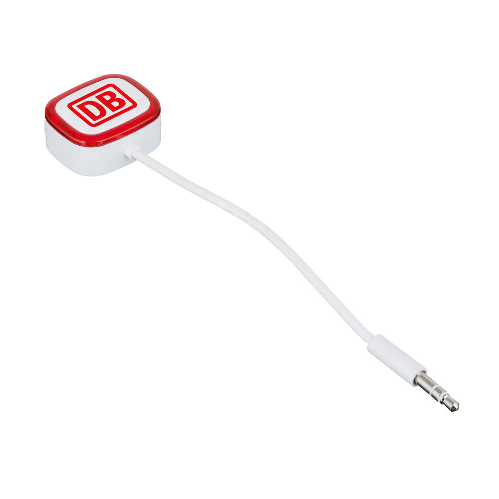 Audio-Splitter COLLECTION 500 - weiß, rot / rot