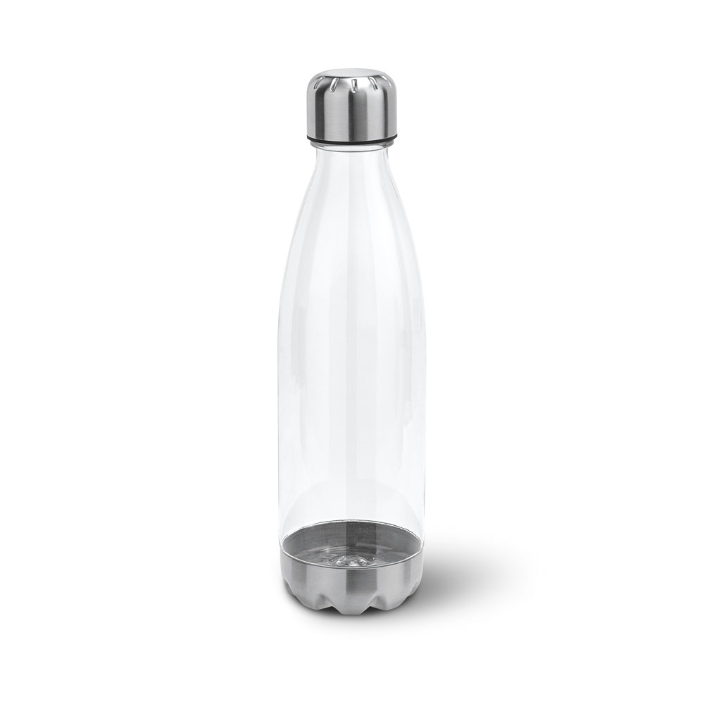 ANCER. Sportflasche aus AS und Edelstahl 700 ml - transparent