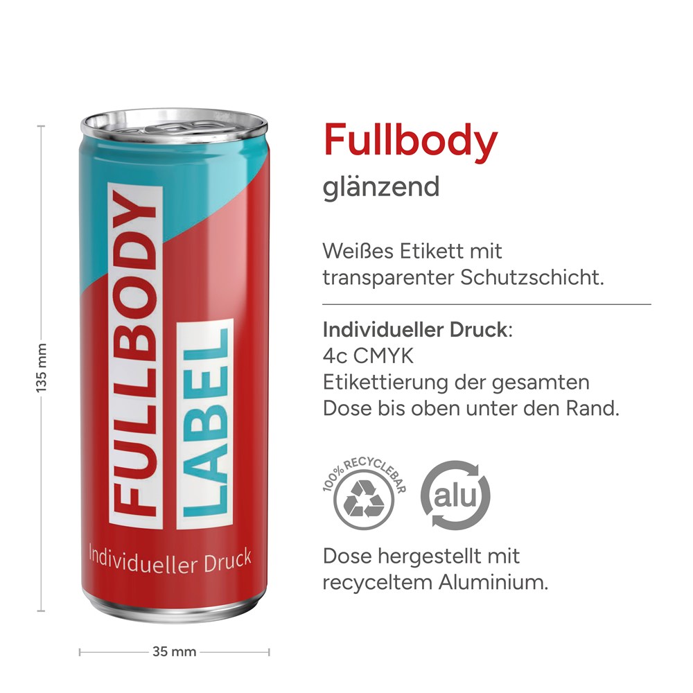 Apfelspritzer Fullbody (glänzend)