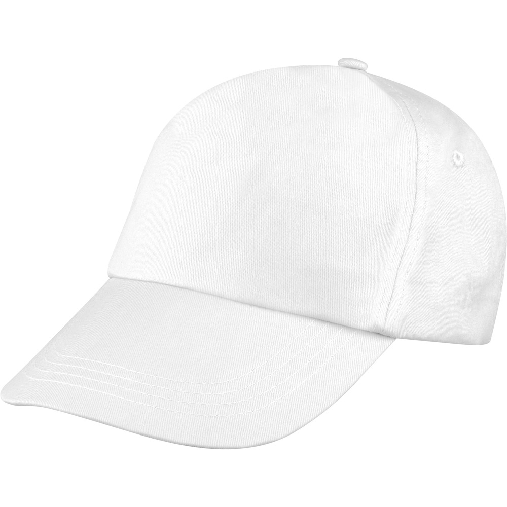5 Panel Baseballcap Santa Fe - Weiß