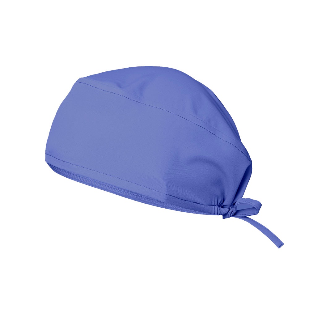 VL SAGA. Hygienemütze (140 g/m²), aus 100 % Mikrofaser - Blau