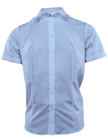 Marvelis - Women´s Blouse Comfort Fit Short Sleeve - Blue