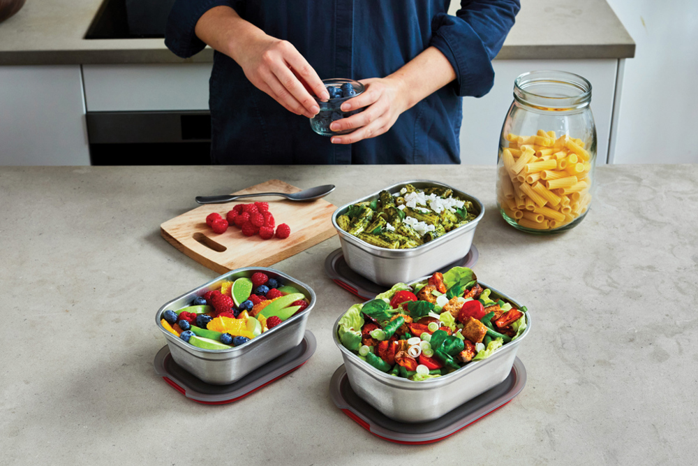Black+Blum 3-tlg. Mealprep Box Set - klein, medium, groß