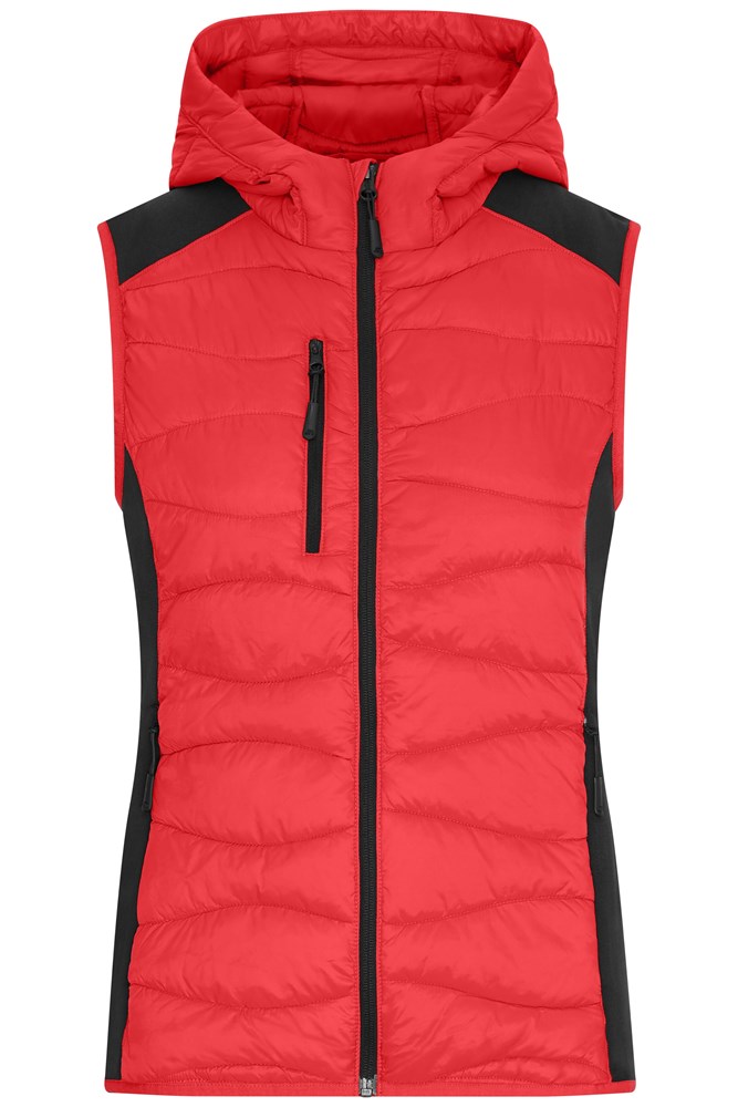 Ladies' Hybrid Vest - Red/black (ca. Pantone 193C
blackC)