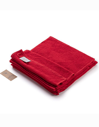 ARTG - Facetowel - Fire Red