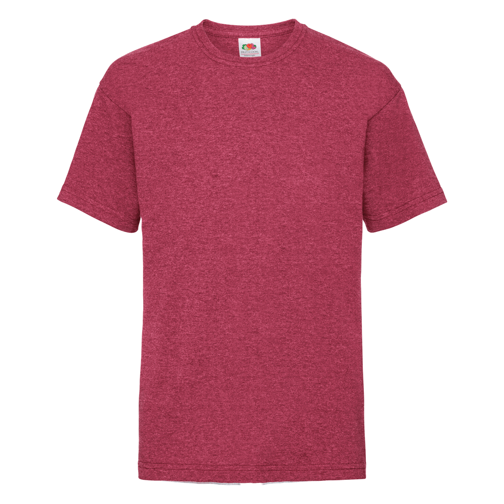 610330 - Kids Valueweight T-Shirt - vintage rot meliert