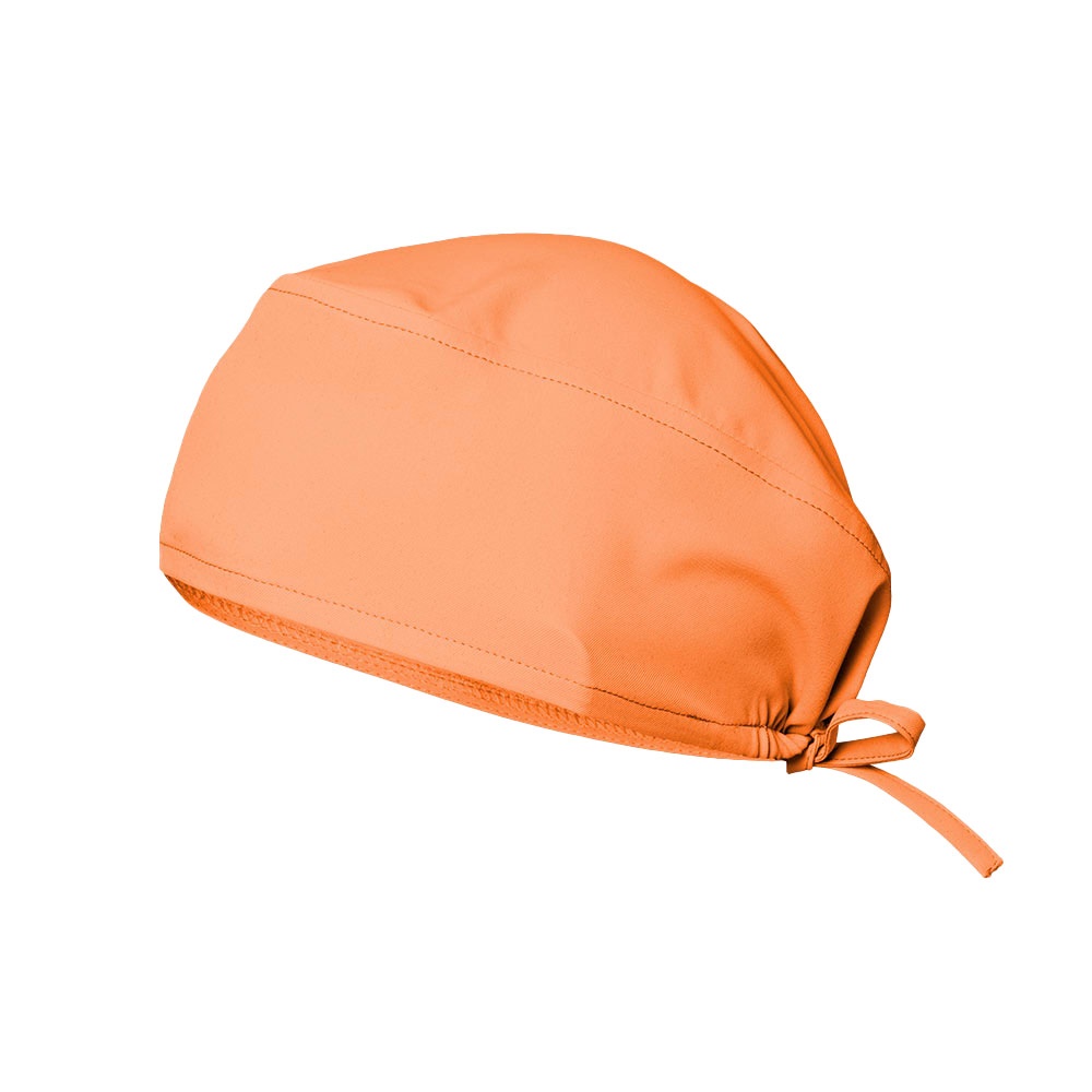 VL SAGA. Hygienemütze (140 g/m²), aus 100 % Mikrofaser - orange