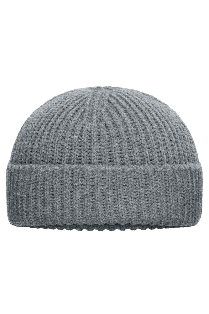 Fisherman Beanie - Grey-melange (ca. Pantone 423U)