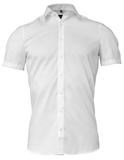 Marvelis - Men´s Shirt Body Fit Short Sleeve - White