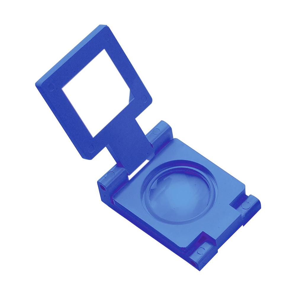 Lupe "Fold 5 x" - standard-blau PS