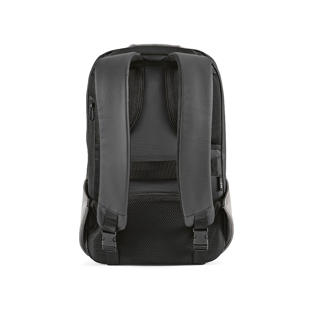 Abrantes 20L Rucksack rPET - TSA-Schloss und schnittfester Stoff - Hellgrau