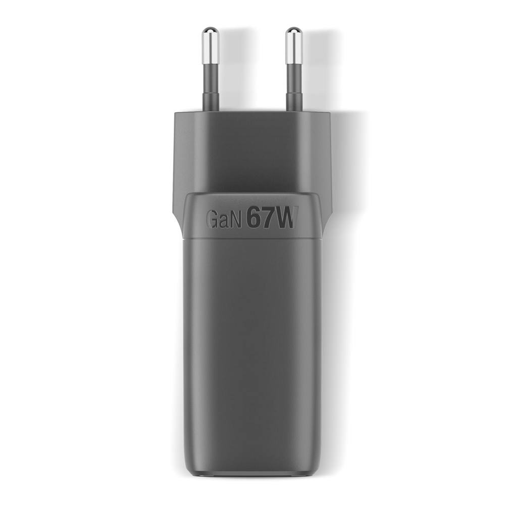 Fresh 'n Rebel 67W Laptop-Ladegerät GaN USB-C und USB-A