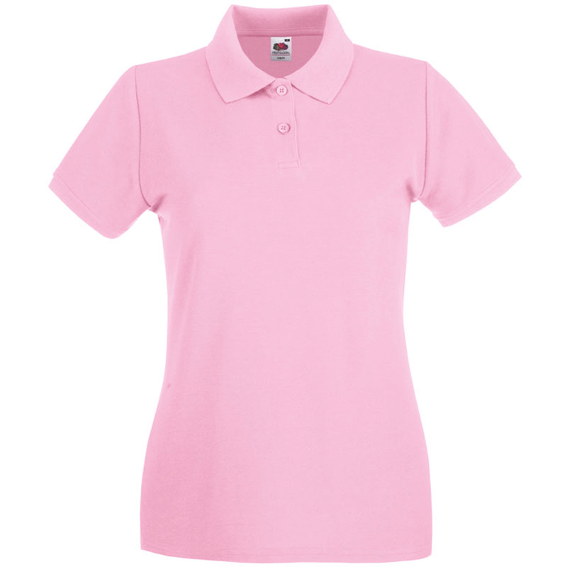 630300 - Ladies Premium Polo - Rose