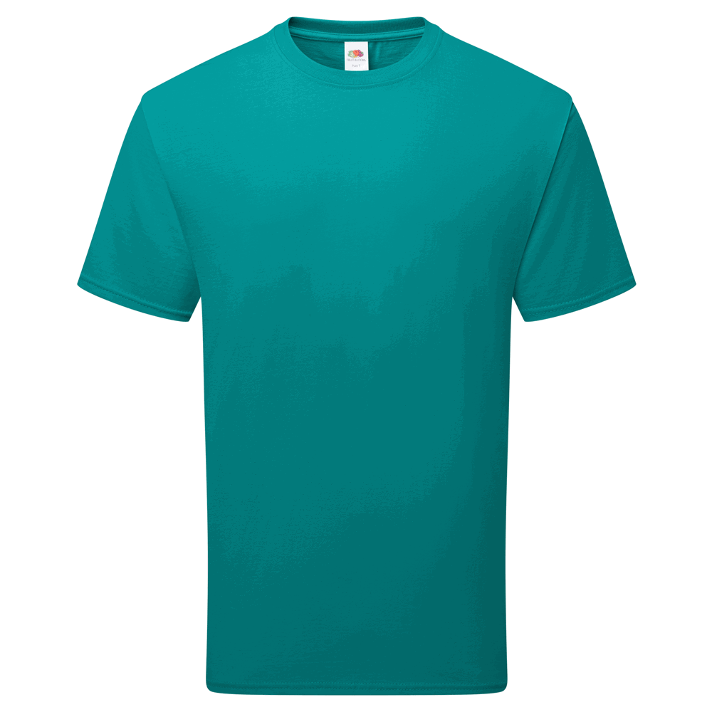 613620 - Pure Cotton T-Shirt - Ocean Teal