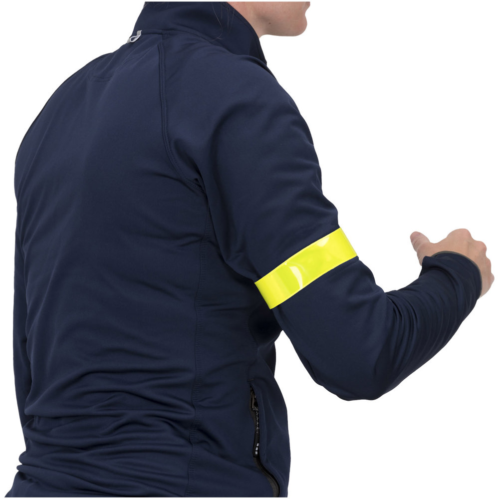 RFX™ 38 cm reflektierendes PVC Schnapparmband - Neongelb