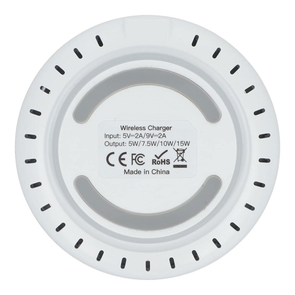 Kabelloses Schnellladegerät 15 W mit LED-Anzeige