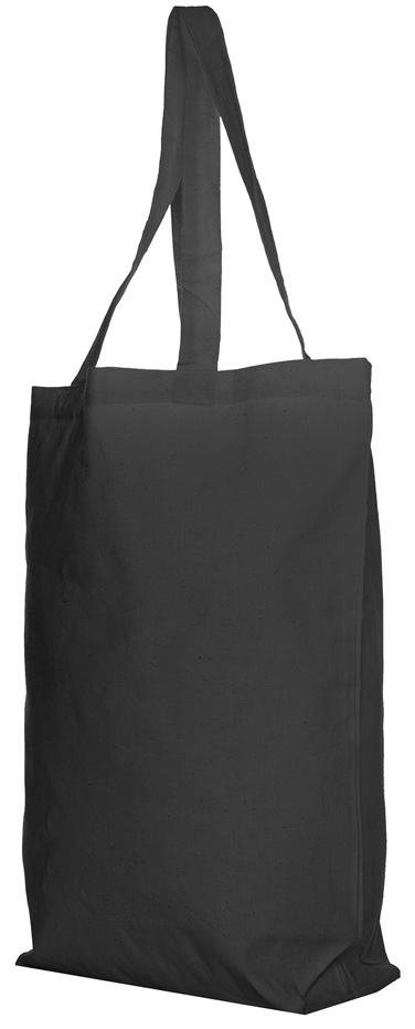 Baumwoll-Einkaufstasche OEKO-TEX® Premium - Schwarz