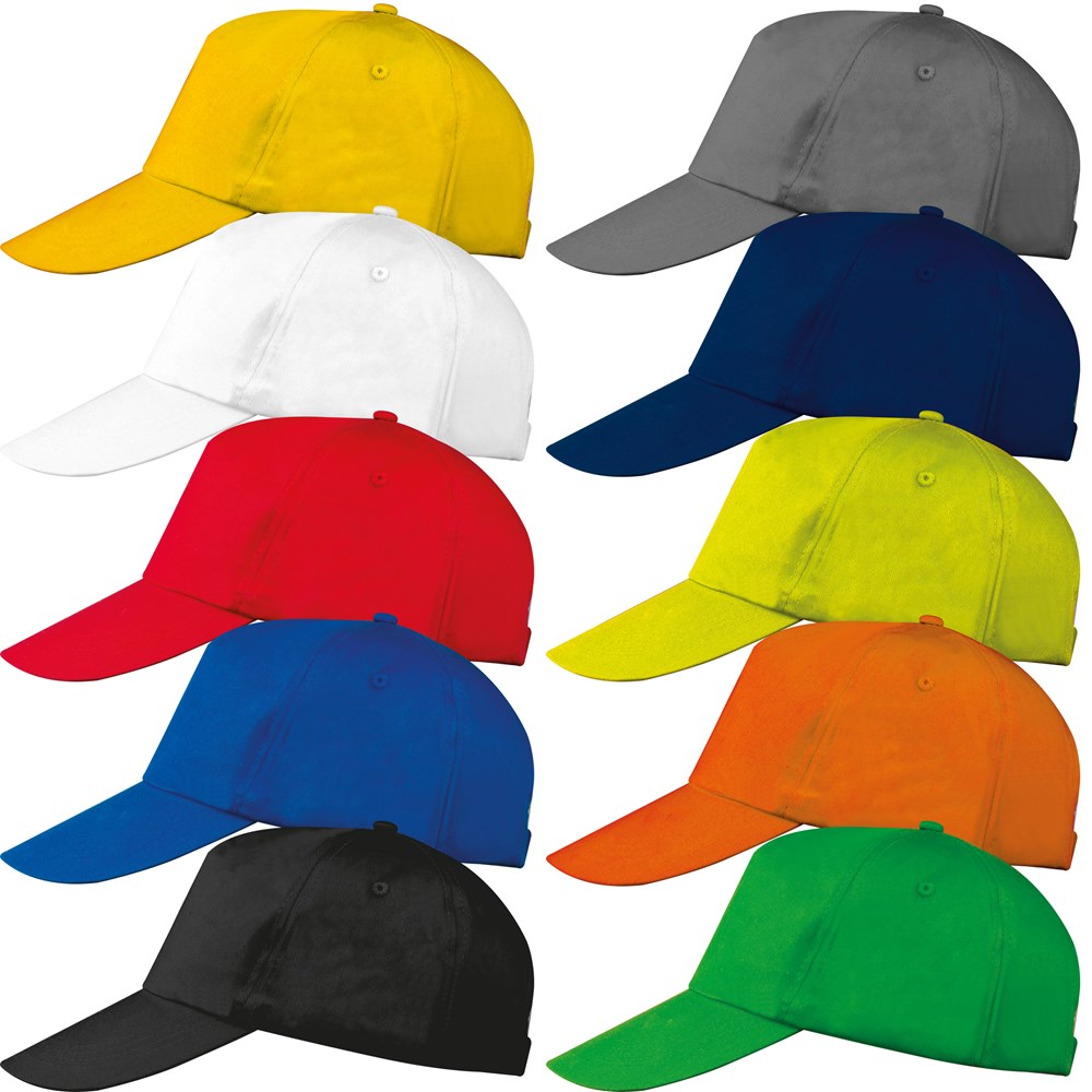 5 Panel Baumwoll-Baseball-Cap MEGAN