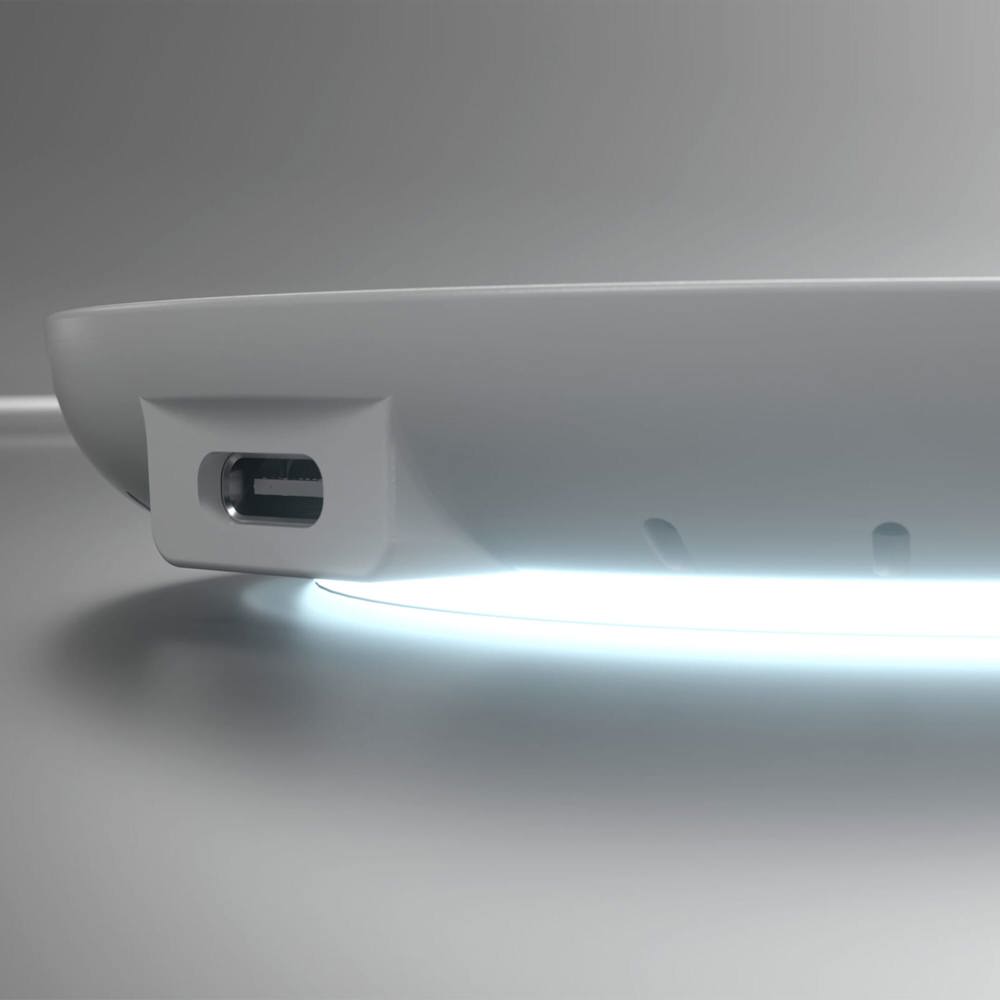 Kabelloses Schnellladegerät 15 W mit LED-Anzeige