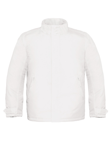 B&C COLLECTION - Men´s Jacket Real+ - White