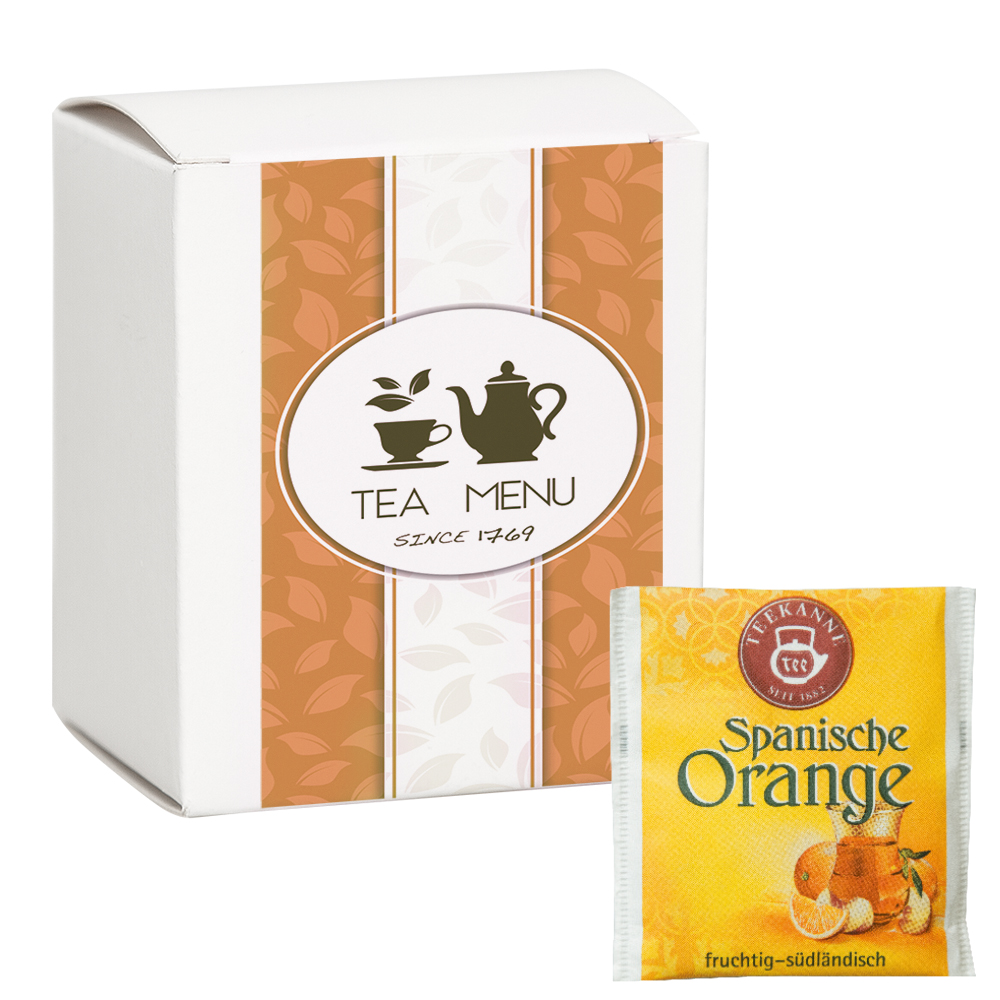Beuteltee Spanische Orange, 10 Stück, 25g, Faltschachtel