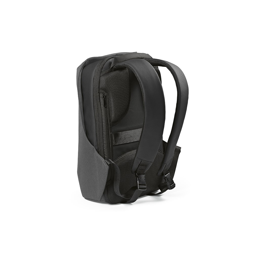 Abrantes 20L Rucksack rPET - TSA-Schloss und schnittfester Stoff - Dunkelgrau