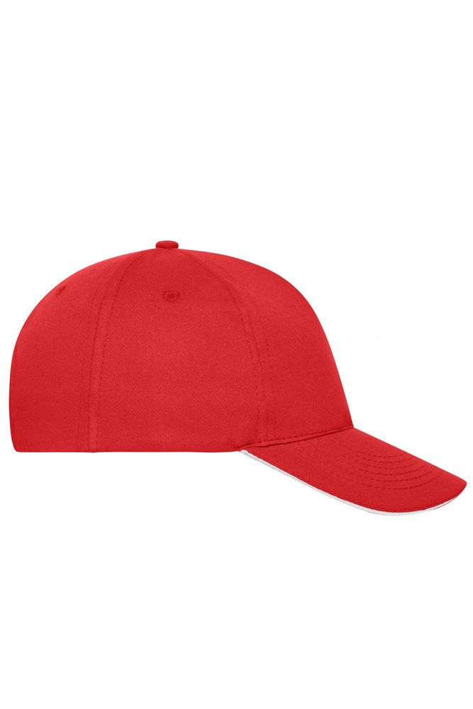 5 Panel Sandwich Cap Organic Cotton