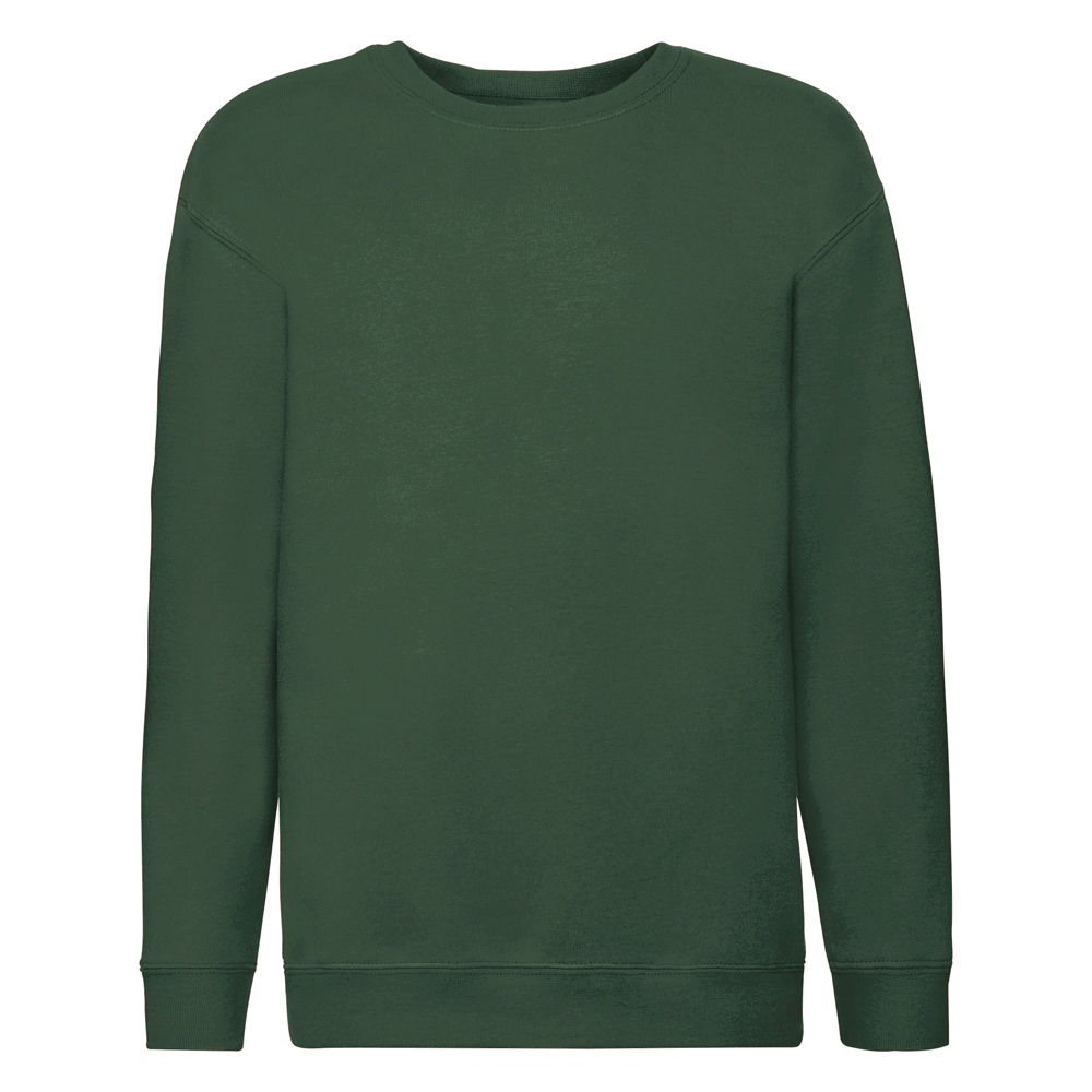 620310 - Premium Set-In Sweat Kids - flaschengrün